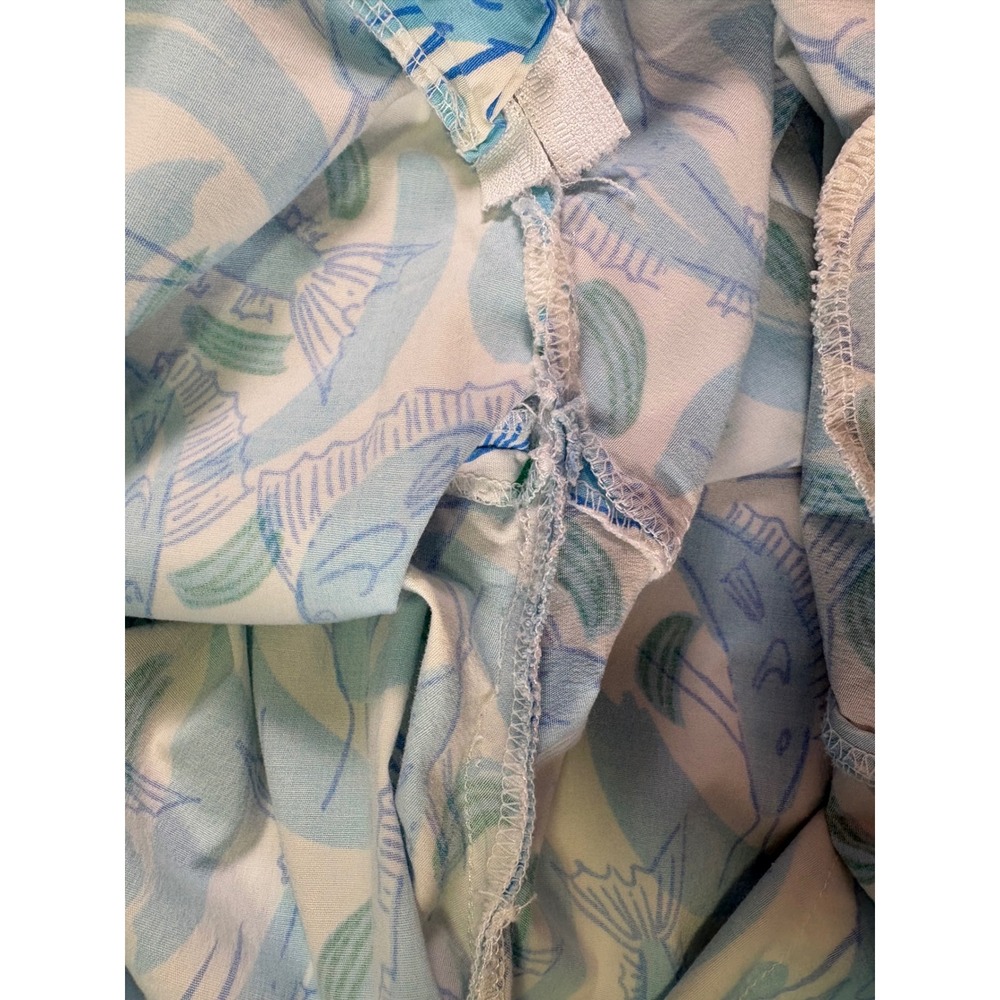Vintage 90s Y2K Lilly Pulitzer Cropped Pants Capri S Swordfish Coastal Preppy - Picture 6 of 6